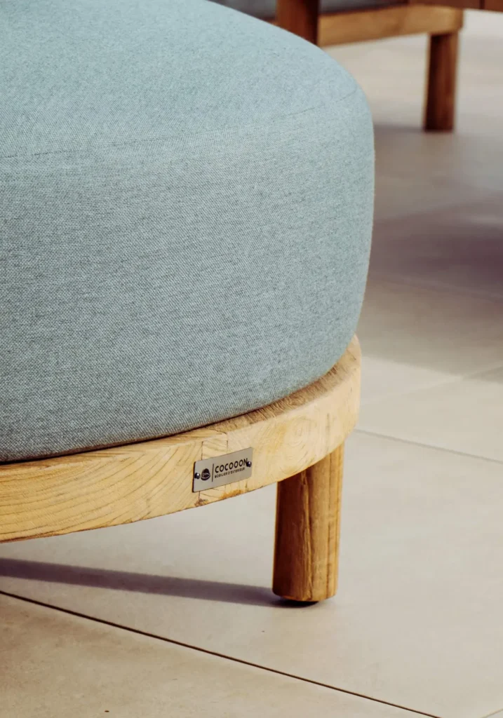 pouf croisette